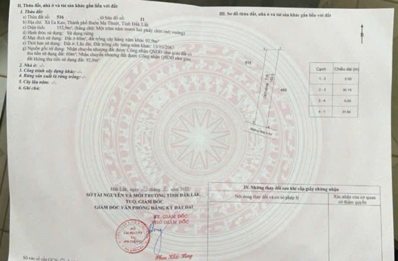 Bán đất Tân Hưng – Ea Kao, Buôn Ma Thuột | Đẹp – Rẻ – Pháp lý rõ ràng
